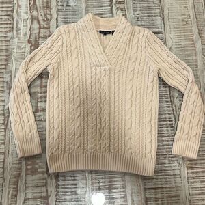 Jeanne Pierre Cableknit Sweater
